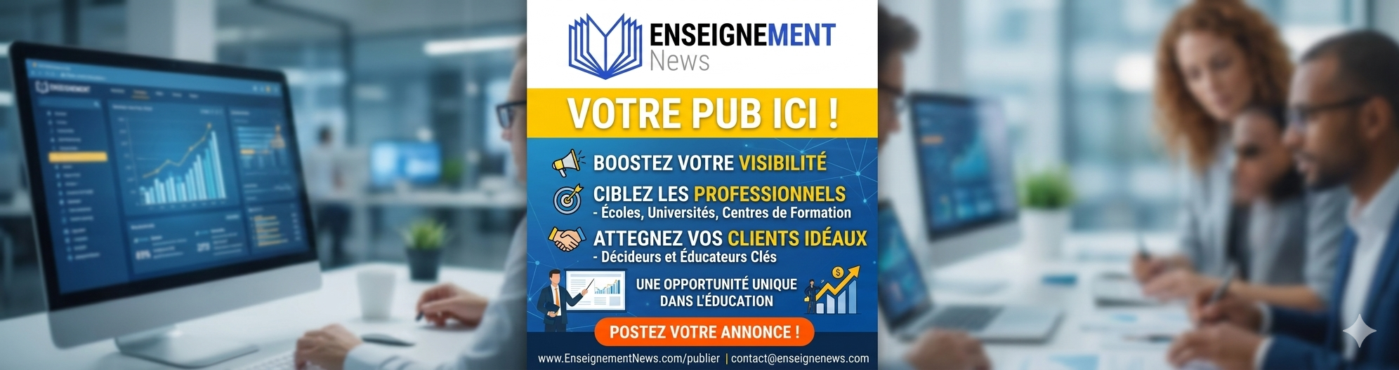 Publicité Enseignement News