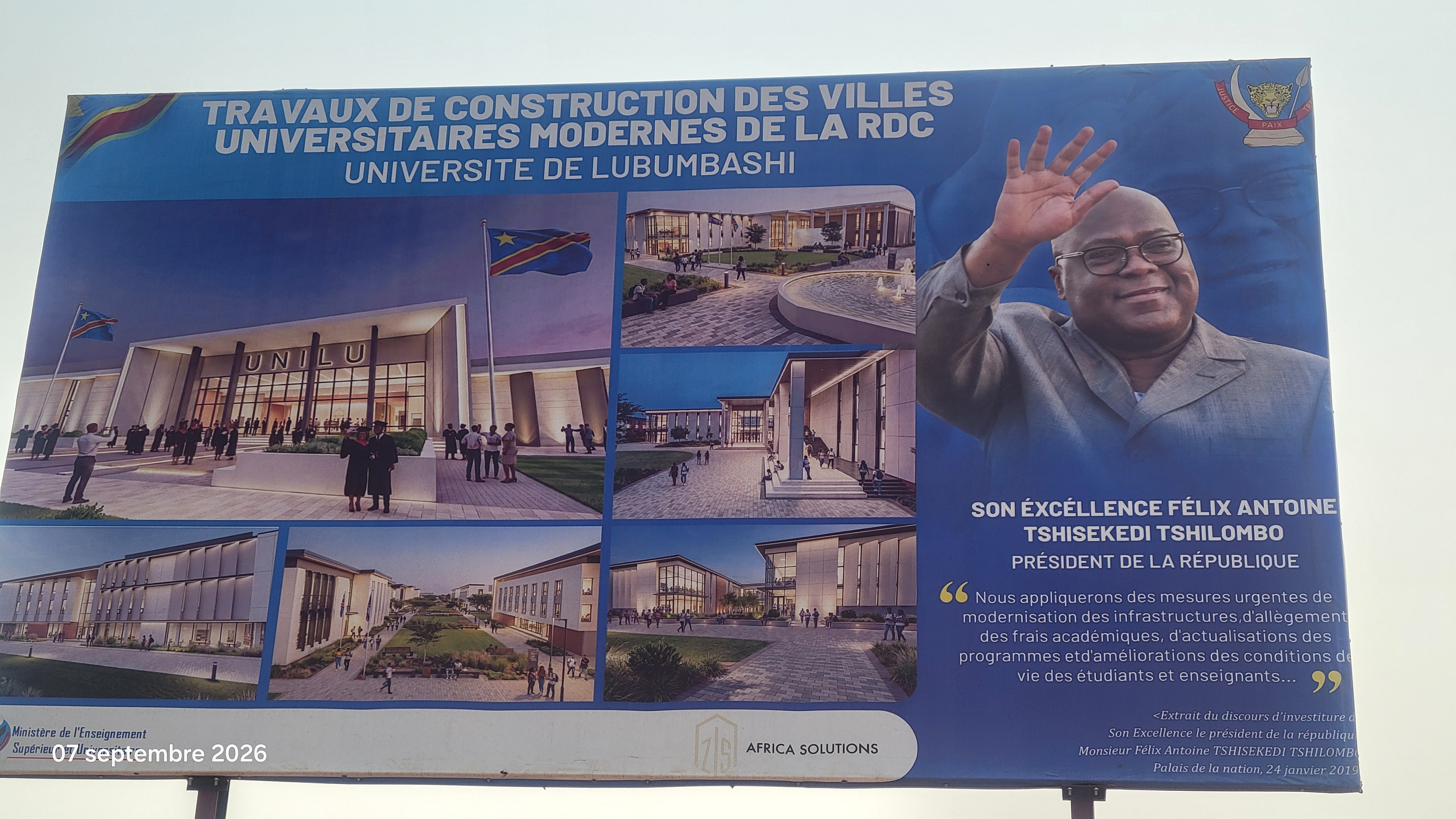 RDC: QUAND LA CONSTRUCTION DES UNIVERSITÉS PUBLIQUES FAIT DEBAT A L'ESPACE PUBLIC